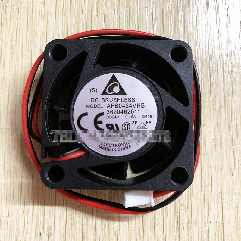 1pcs Delta AFB0424VHB 4015 24V 0.15A 4CM Ball Power Supply Inverter Fan 2pin