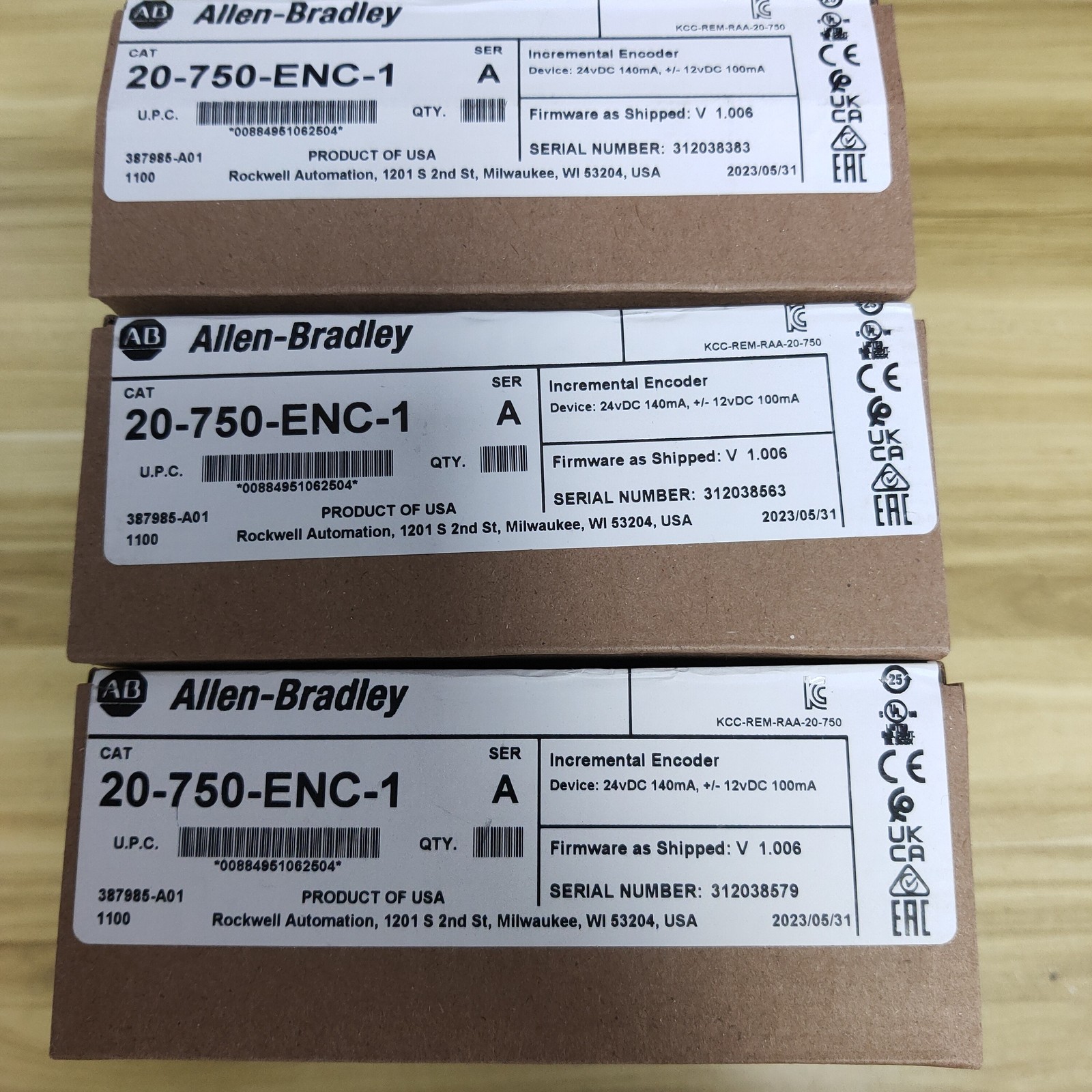 20-750-ENC-1 AB PowerFlex 750 Incremental Module New Factory Sealed
