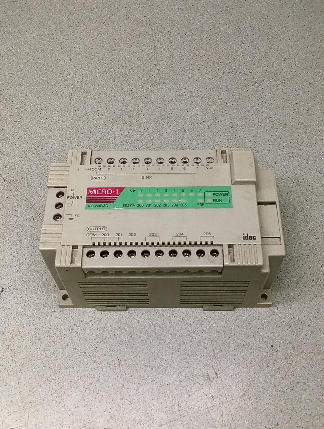IDEC Micro-1 FC1A-C2A1E Programmable I/O Module