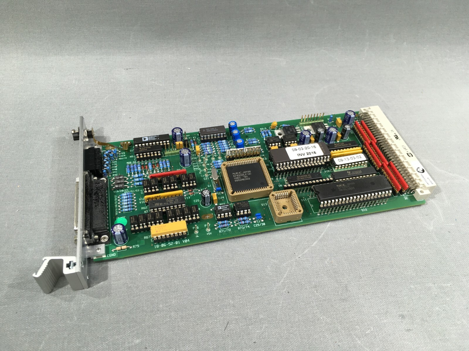 TRUMPF HAAS-LASER HAAS LASER INV 18-06-52-00/03 09-03-20-16 2016 BOARD CARD