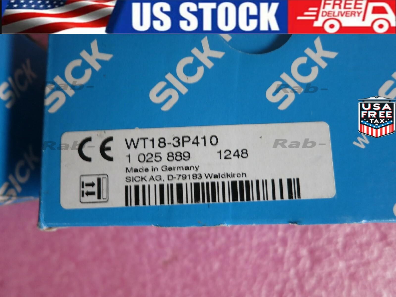 SICK WT18-3P410 Photoelectric Sensor New One WT183P410 Expedited Shipping
