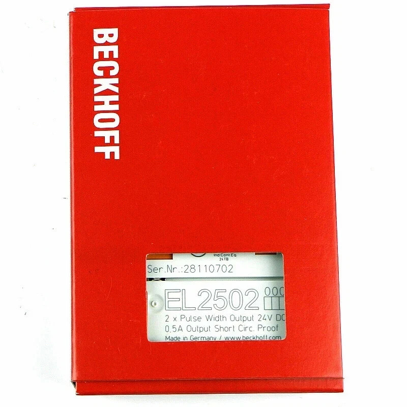 New In Box BECKHOFF EL2502 PLC Module EL2502