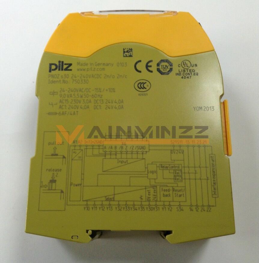 1PCS NEW Pilz PN0Z s30 24-240VACDC 2n/o 2n/c 750330 safety relay