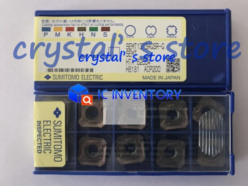 10PCS/Box New Sumitomo CNC Blade SEMT13T3AGSR-G ACP200