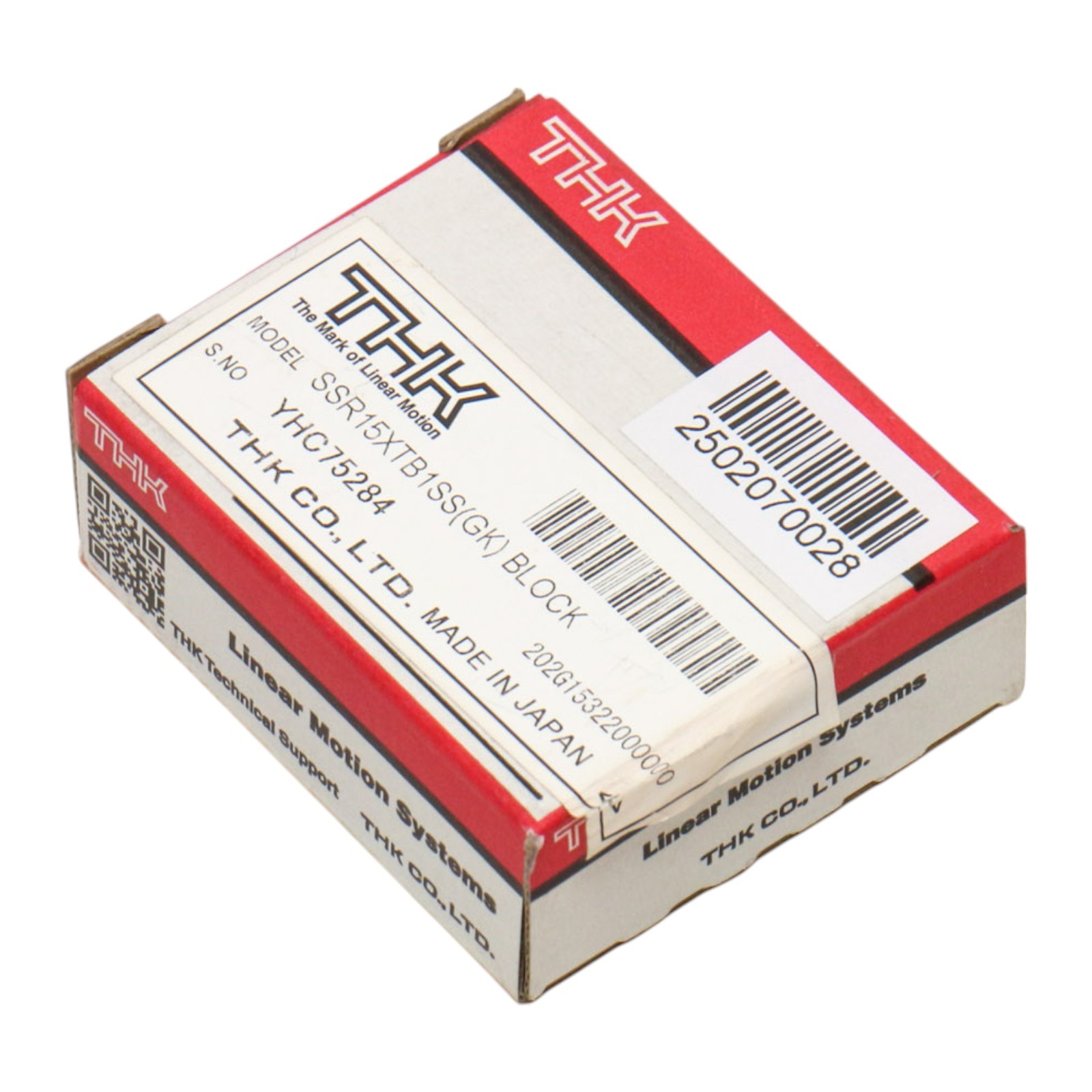 SSR15XTB1SS (GK) THK, Linear Ball Bearing Unit, SSR15XTB1SS (GK), …………..
