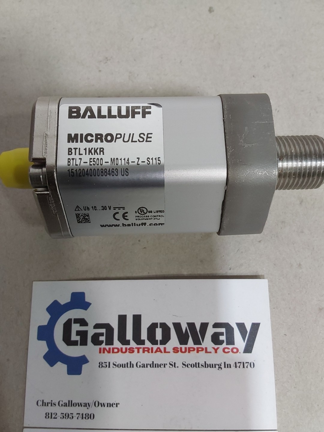 BALLUFF, BTL1KKR BTL7-E500-M0114-Z-S115 NEW IN BOX