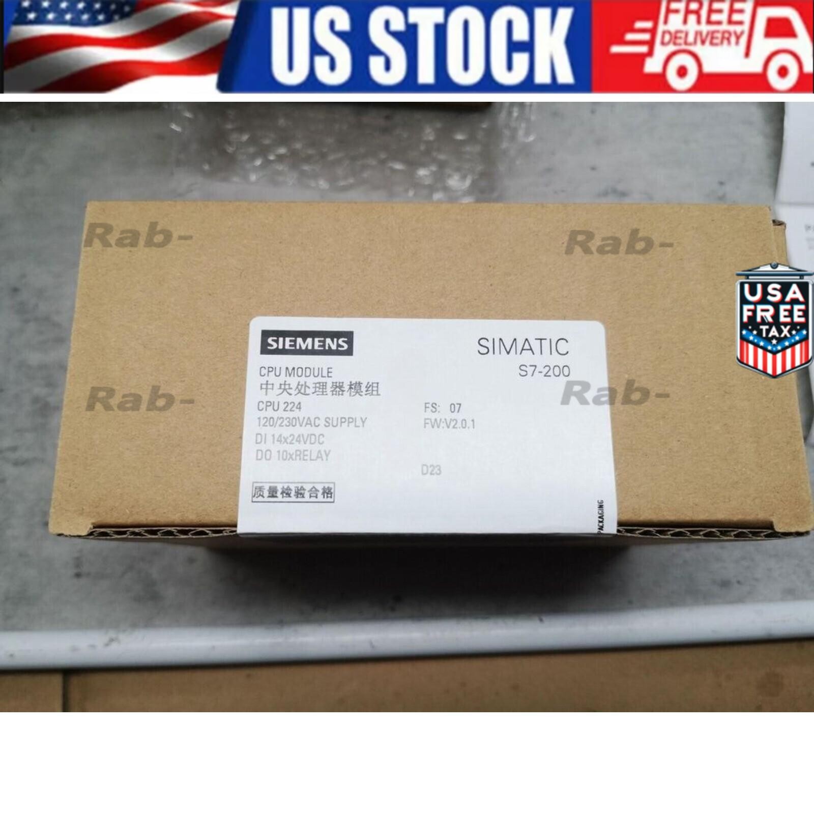 6ES7214-1BD23-0XB0 New original Siemens 6ES7214-1BD23-0XB0 PLC 1PCS Fast ship