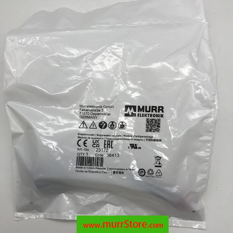 23172 MURR MOTOR SUPPRESSOR Varistor, 3x575VAC/4kW 100% NEW