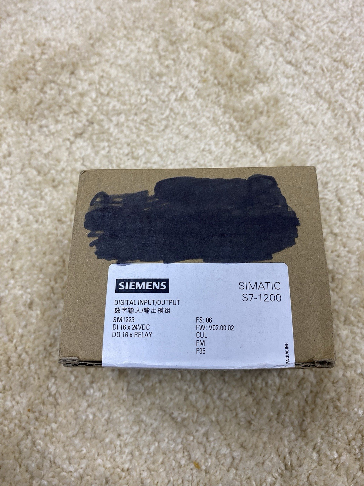 Siemens SIMATIC S7-1200 6ES7223-1PL32-0XB0 , SM 1223 Sealed