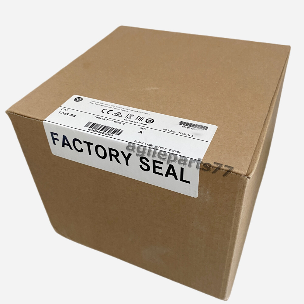 New Factory Sealed Allen-Bradley SLC 500 Power Supply Module PLC 1746-P4
