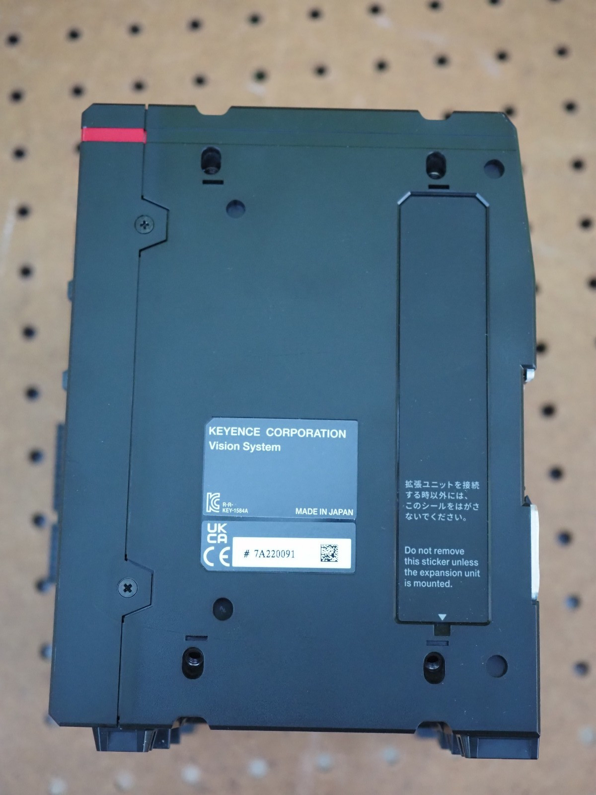 KEYENCE XG-X2502 VISION CONTROLLER with CA-DC40E + CA-NPN20E PROFINET MODULE