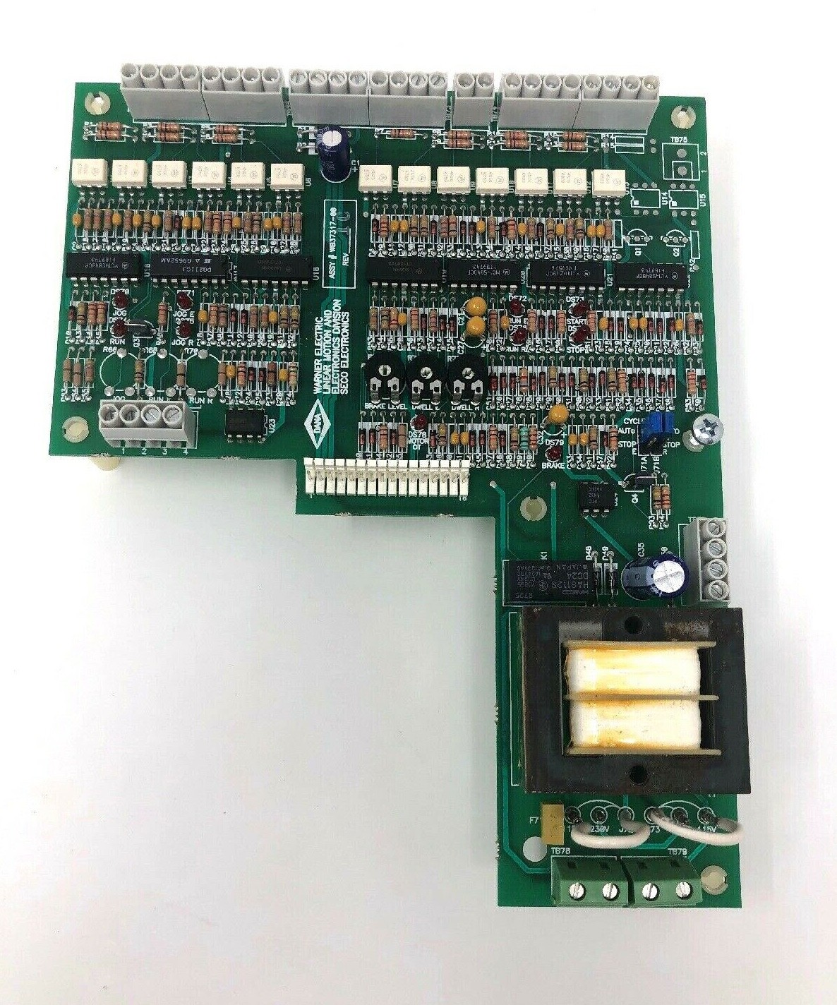 Warner Electronics SECO Control Board WB37317-00