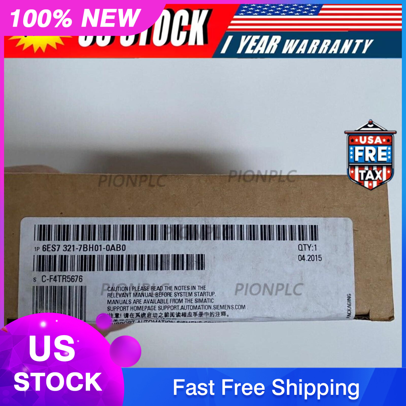 NEW in box Siemens PLC 6ES7 321-7BH01-0AB0 6ES7321-7BH01-0AB0
