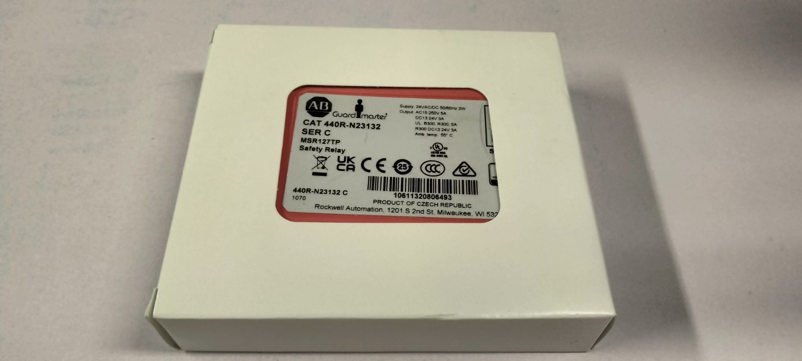 BRAND NEW Allen Bradley 440R-N23132 Safety Relay GuardMaster MSR127TP USA STOCK