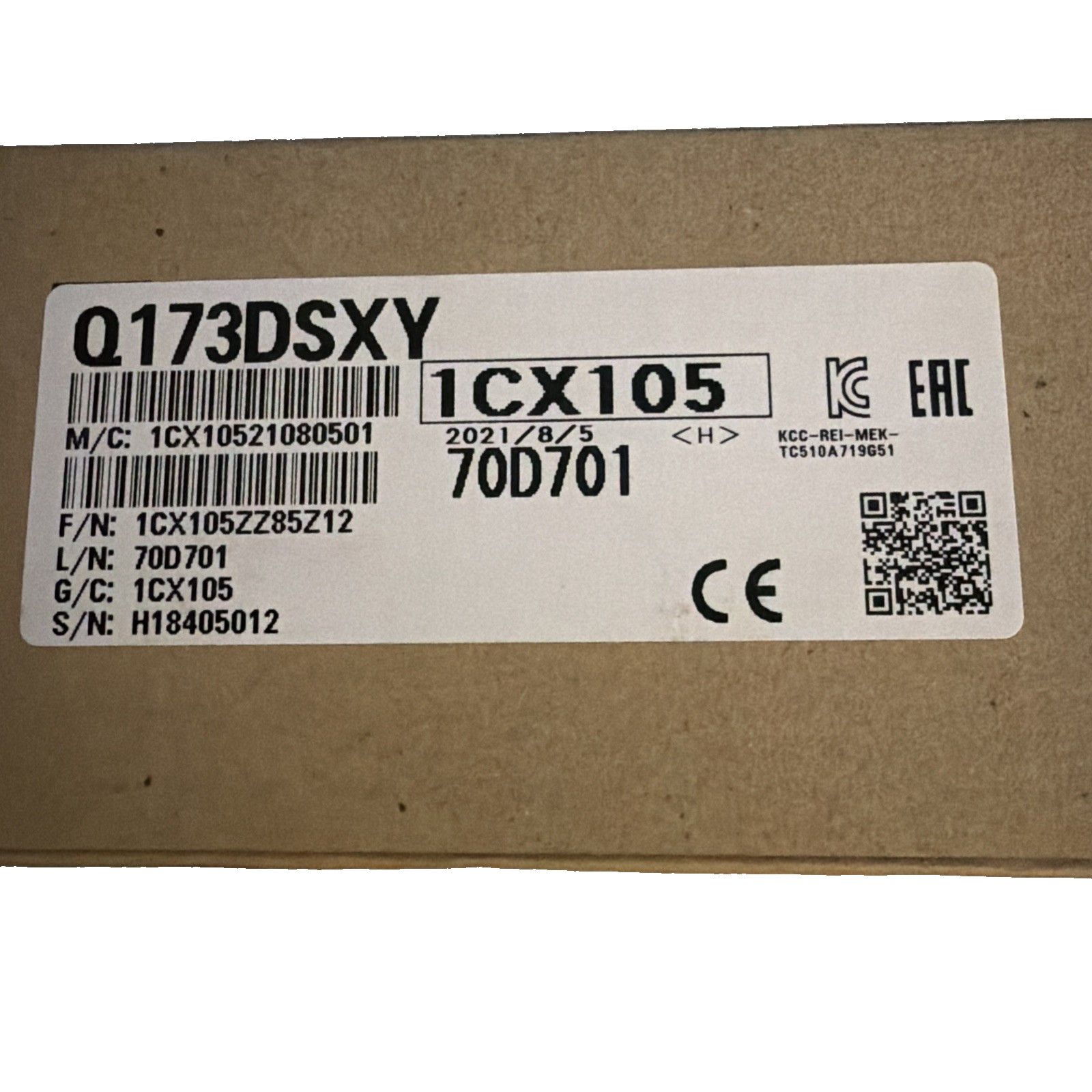 MITSUBISHI Q173DSXY New