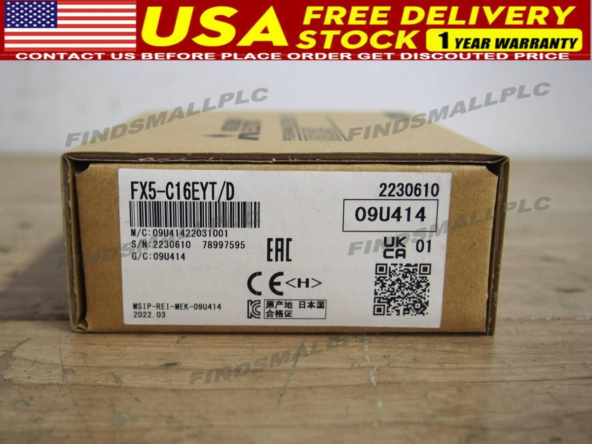 Mint Condition MITSUBISHI FX5-C16EYT/D DC digital module **SAMEDDAY SHIP AVAILA