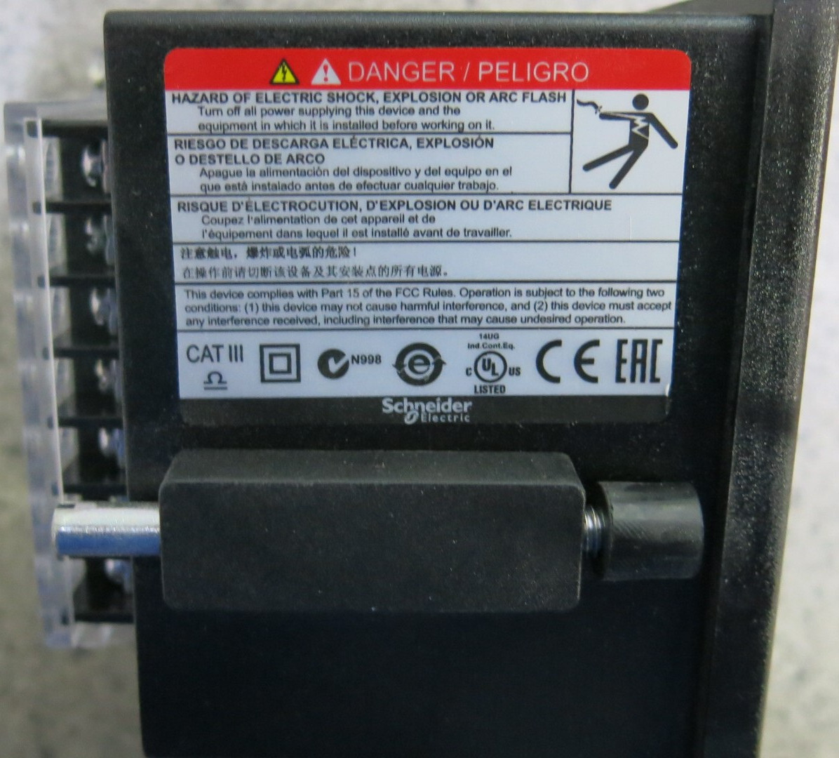 New In Box Power Meter METSEPM1200 PowerLogic PM1200