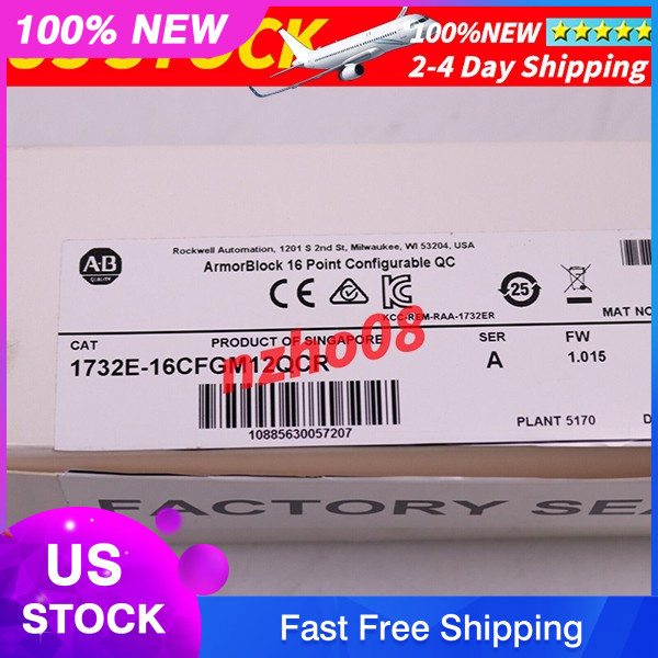 Allen Bradley 1732E-16CFGM12QCR​ EtherNet/IP Intelligent I/O Module