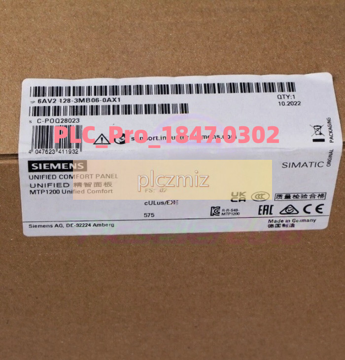 6AV2128-3MB06-0AX1 1PC Brand New Siemens 6AV21283MB060AX1 Fast delivery