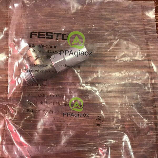 1PC New FESTO HGL-1/8-1/8-B 543253 Check Valve Free Shipping HGL1/81/8B