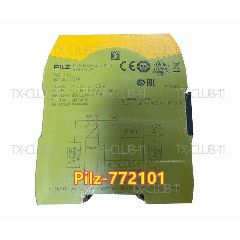 Pilz-772101 1PCS New PNOZ m B1 Safety Relay Fast Delivery