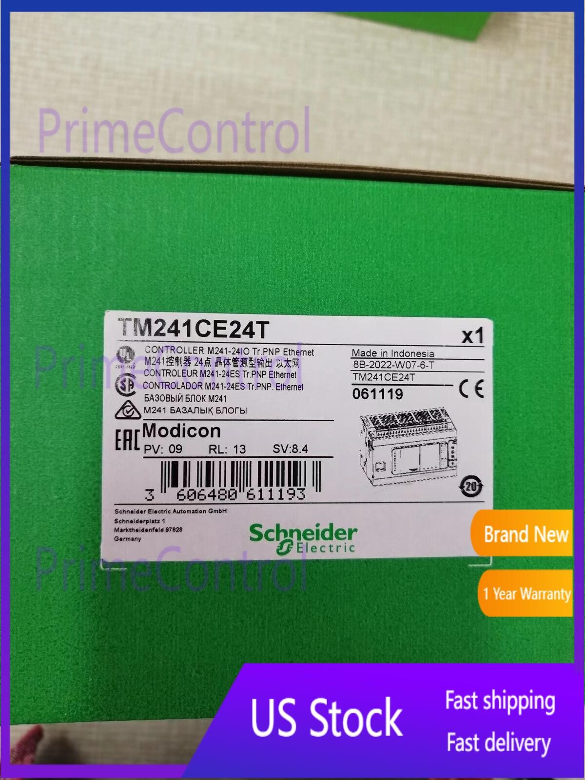 1pcs New FOR Schneider PLC programming controller TM241CE24T new in box