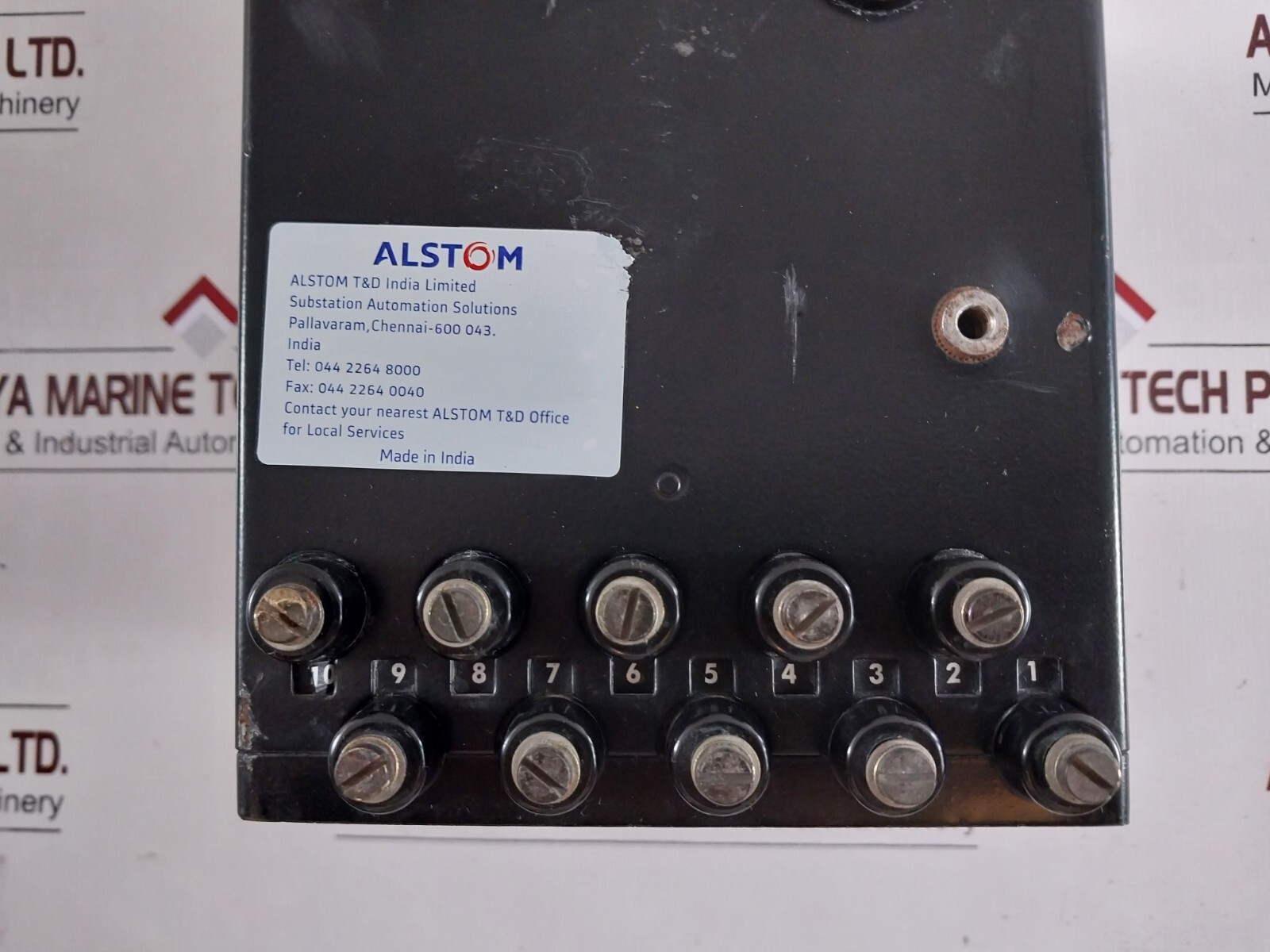 Alstom vagm22af171g instantaneous under voltage relay