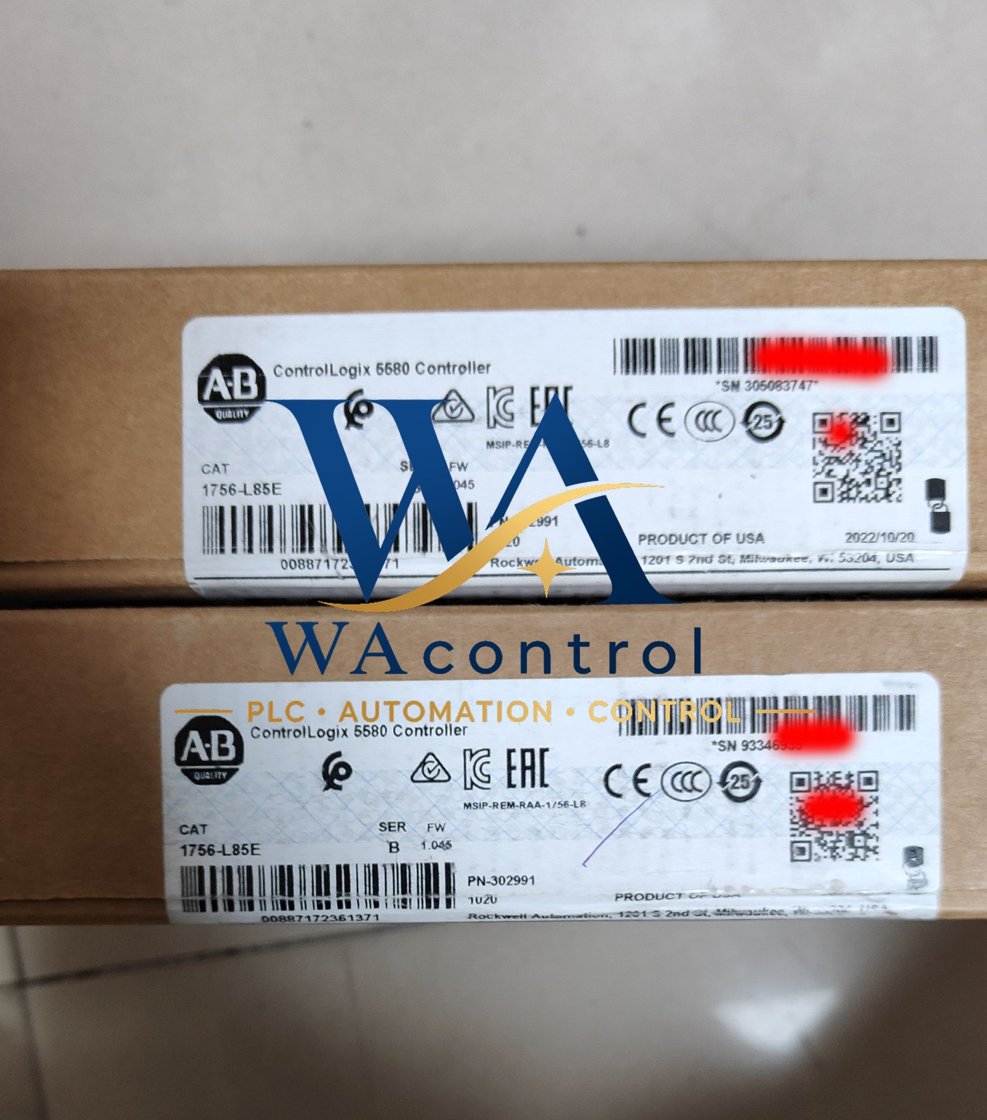 Factory Sealed Allen-Bradley 1756-L85E Real US stock Quick Delivery
