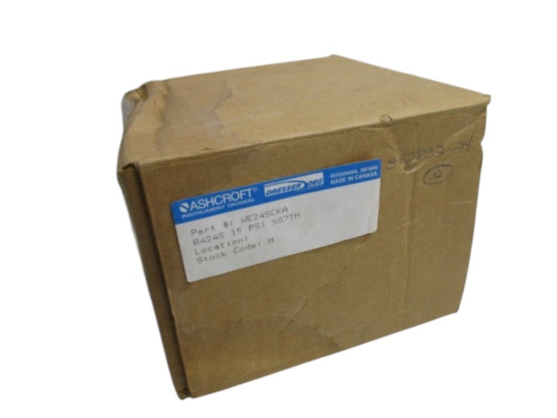 ASHCROFT B424S-X07TM PRESSURE SWITCH 15PSI NSMP