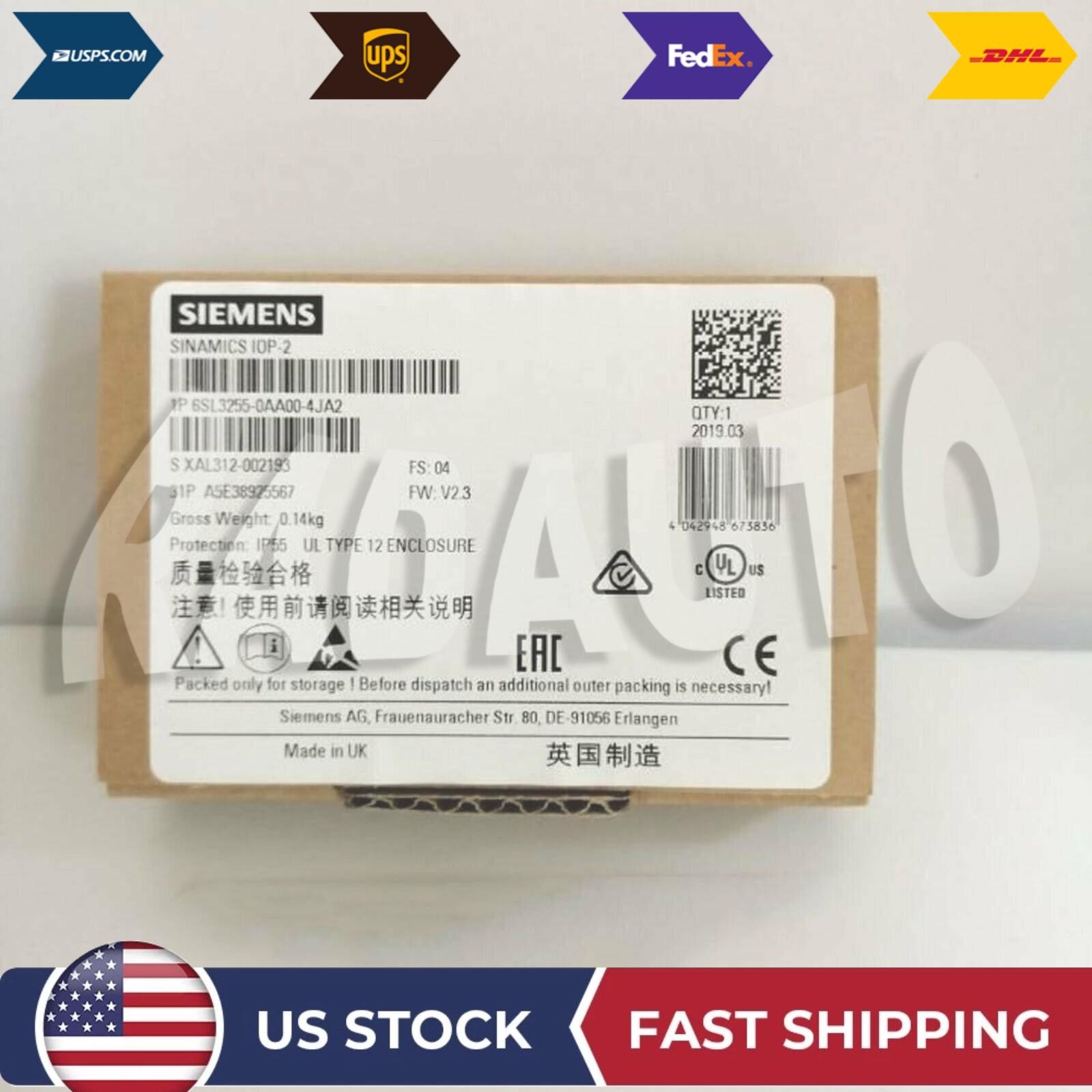 New Siemens 6SL3255-0AA00-4JA2 G Intelligent Operator Panel 6SL3 255-0AA00-4JA2