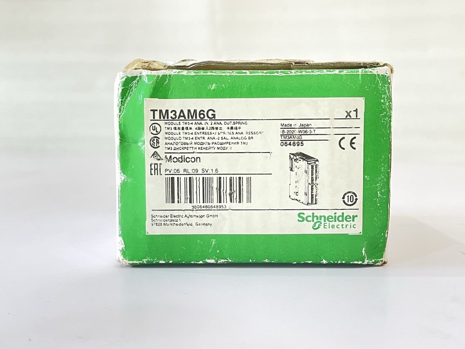 1PC New TM3AM6G Analog Input Module TM3AM6G Free Shipping STOCK