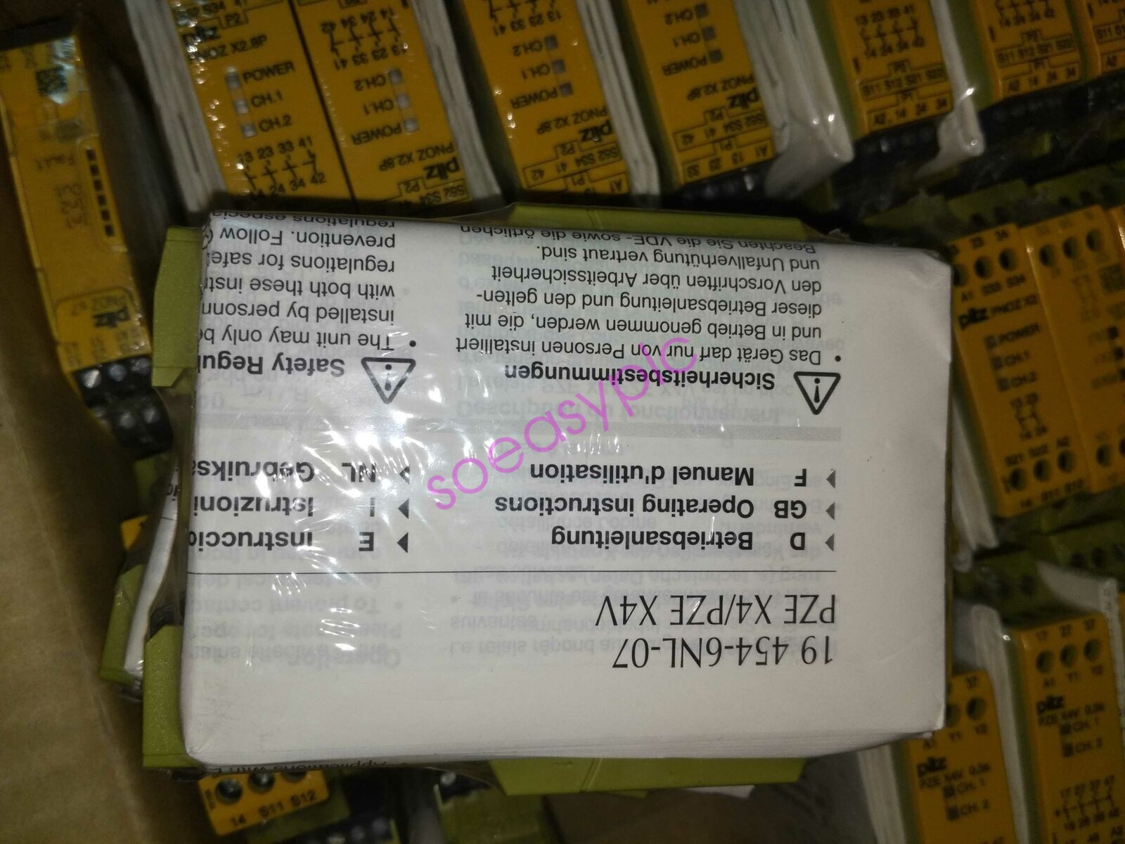 1PC New PILZ 750330 PLC Module Safety Relays PNOZ S30 24-240VADC DHL Expedited S