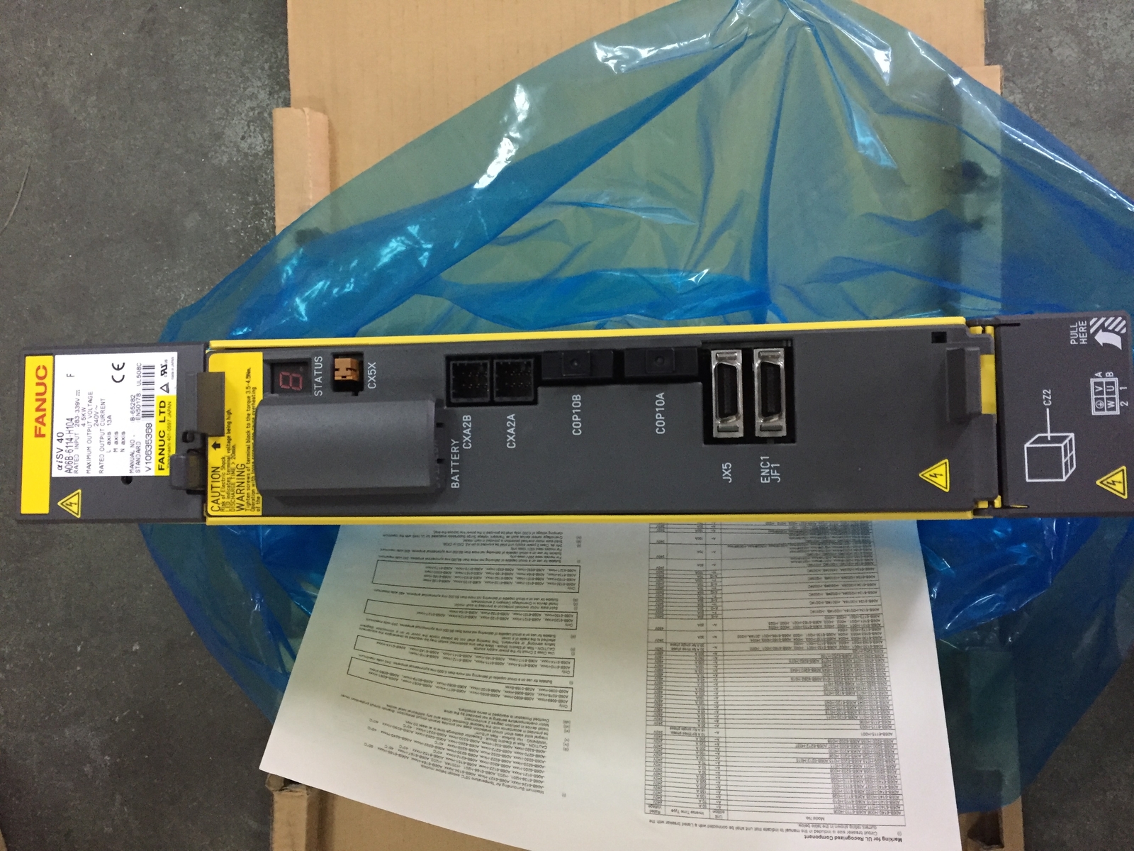 FANUC Servo AmplifIer A06B-6114-H104 Brand New One year warranty