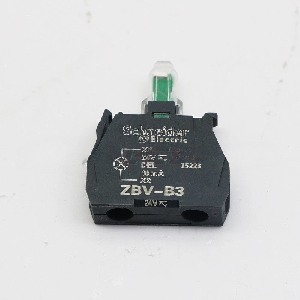 NEW ZBVB3 1PCS Brand New Schneider ZBV-B3 24VAC/DC Push button Fast Shipping