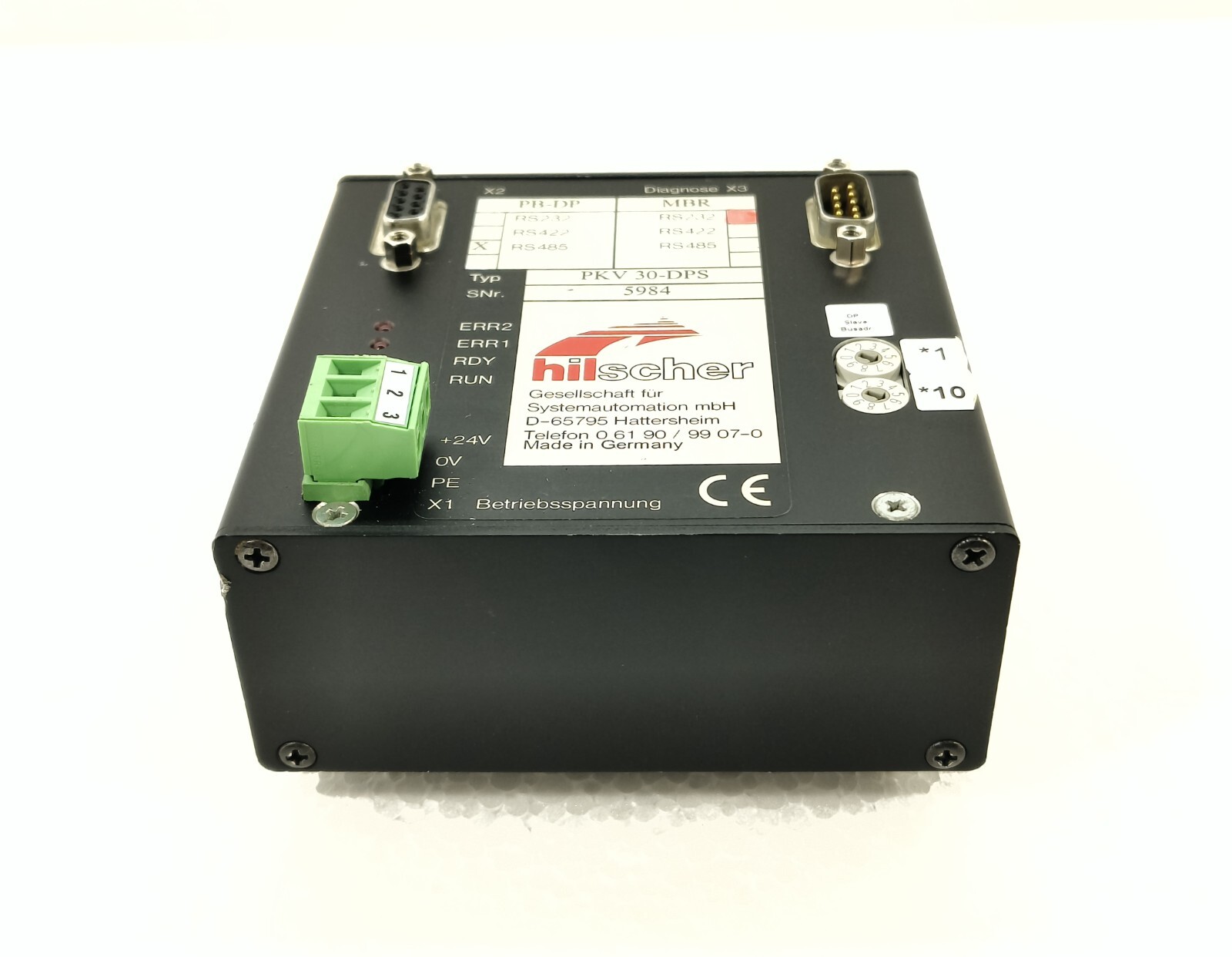 HILSCHER PKV 30-DPS PROTOCOL CONVERTER FOR PROFIBUS-DP SLAVE
