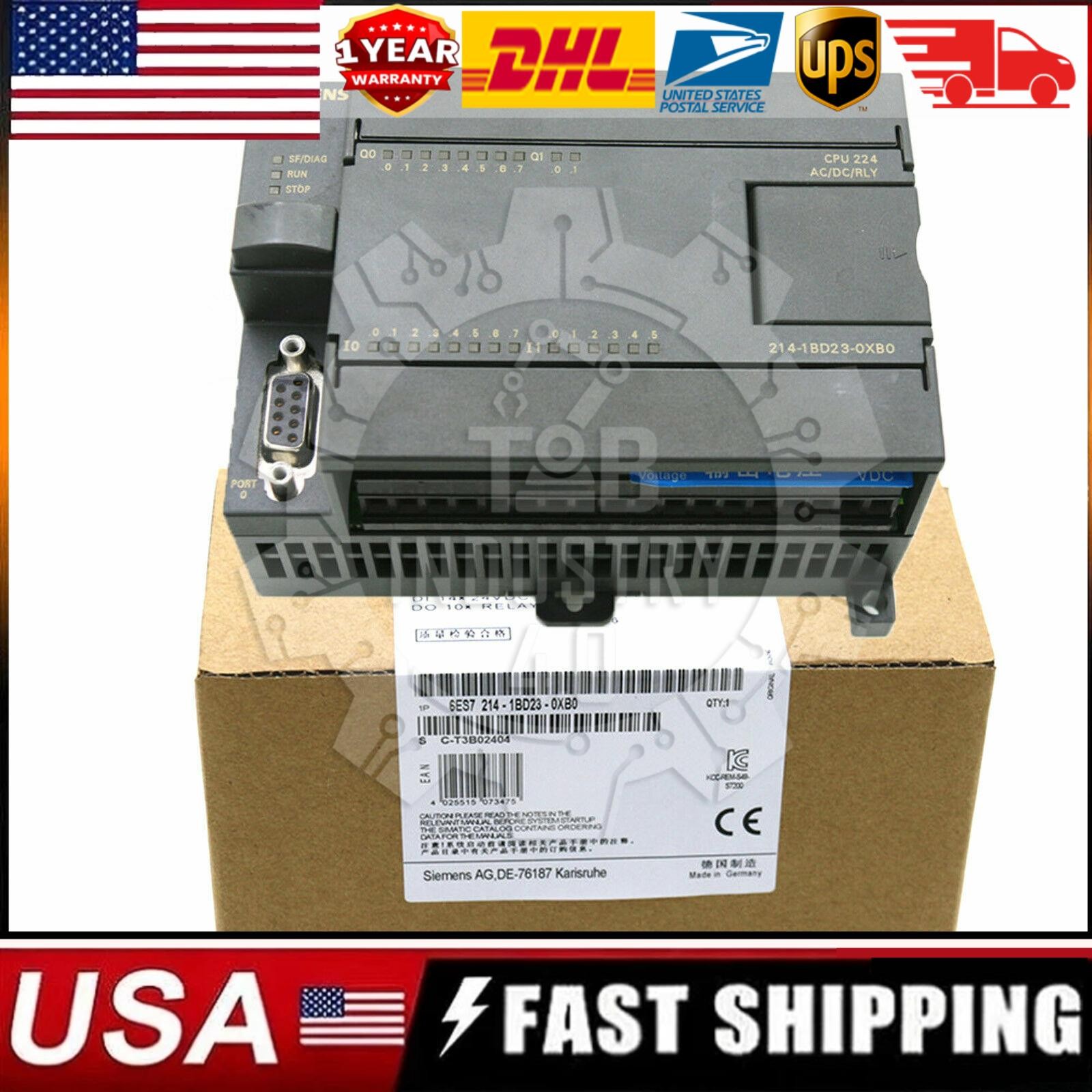 NEW SIEMENS 6ES7 214-1BD23-0XB0 6ES7214-1BD23-0XB0 CPU Module Made In Germany