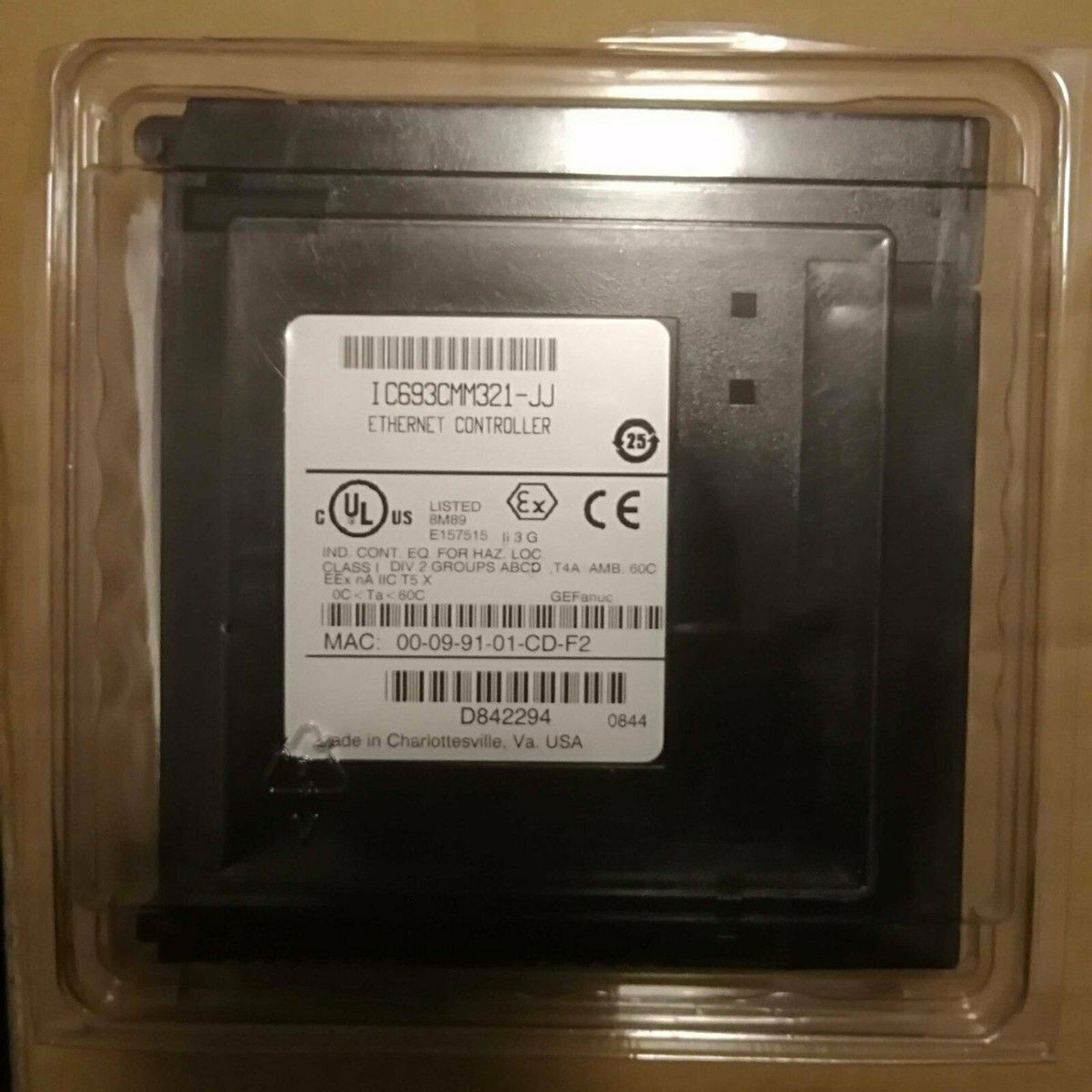 FANUC IC693CMM321-JJ Ethernet Controller Module New One Fast Ship US Free TAX
