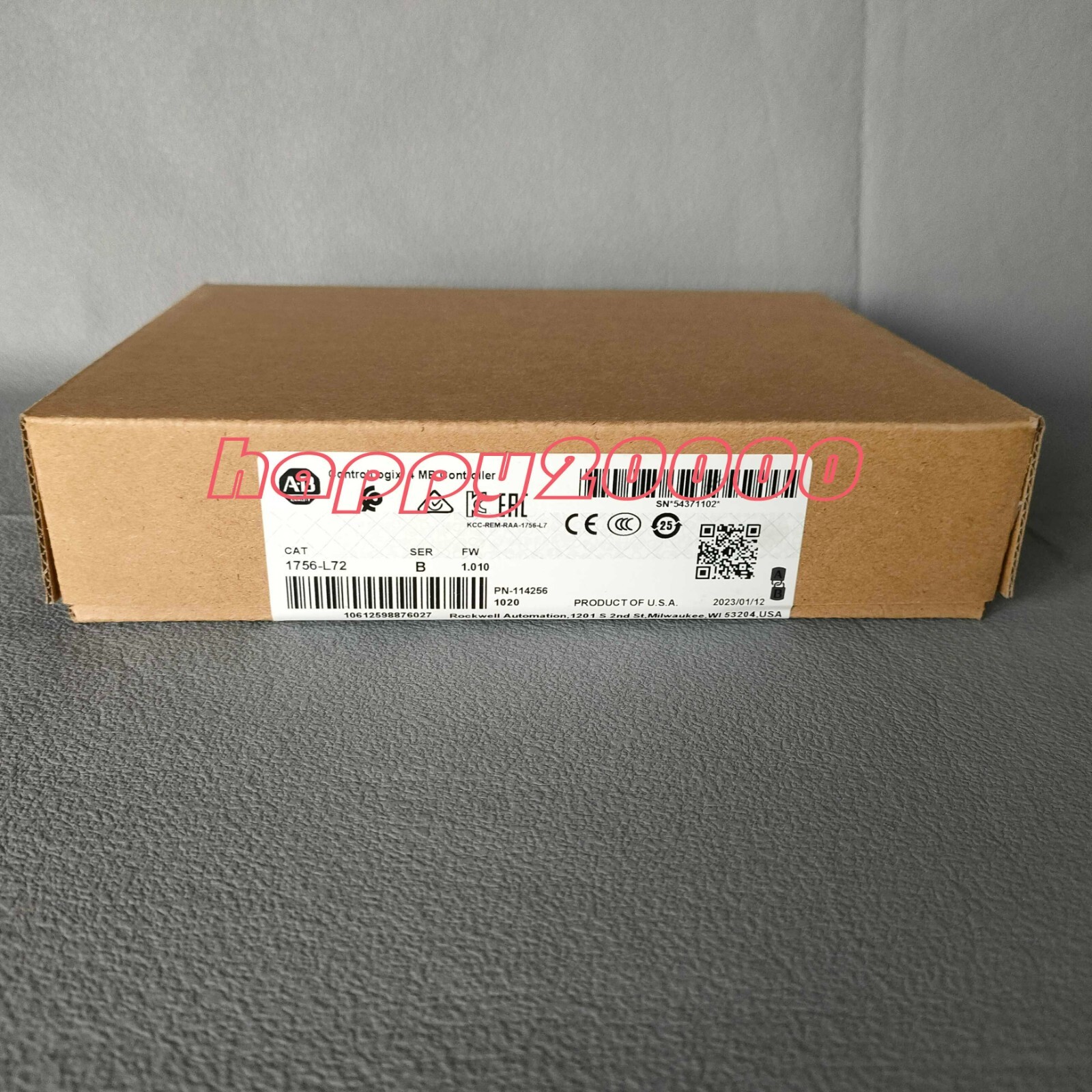 NEW Factory Sealed AB 1756-L72 Logix5572 Processor 4MB 1756L72 Free Shipping