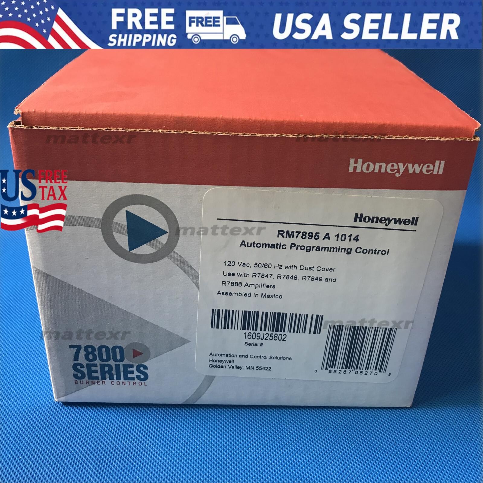 1PC New HONEYWELL RM7895A1014 Primary Control Burner Control Fast Shipping