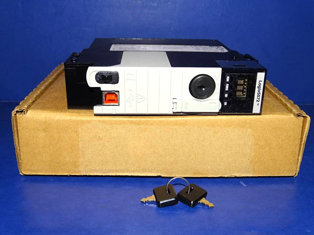 2019 Allen Bradley 1756-L72 /B ORIGINAL FIRMWARE 1.10 and 0 Min. Run-Time