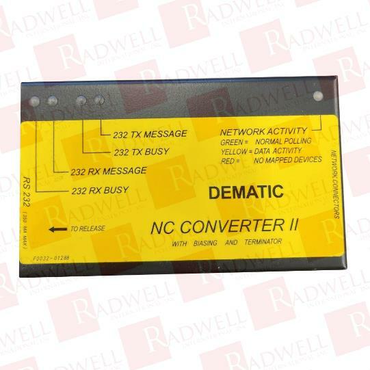 DEMATIC F0032-01320AA / F003201320AA (USED)