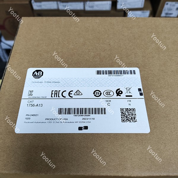 Allen-Bradley 1756-A13 Industrial Horizontal Mount Chassis Free Shipping