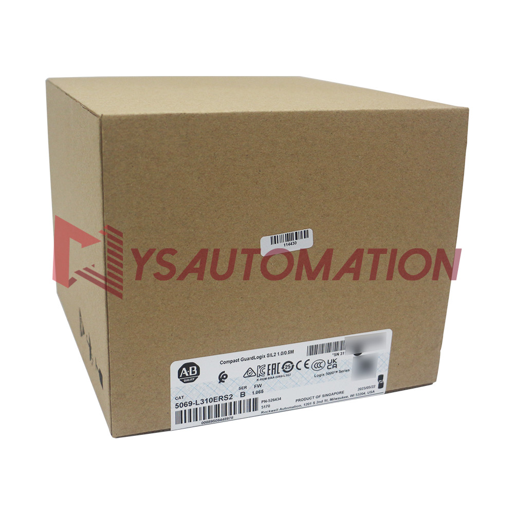 New Allen-Bradley 5069-L310ERS2 Compact GuardLogix SIL2 1.0/0.5M