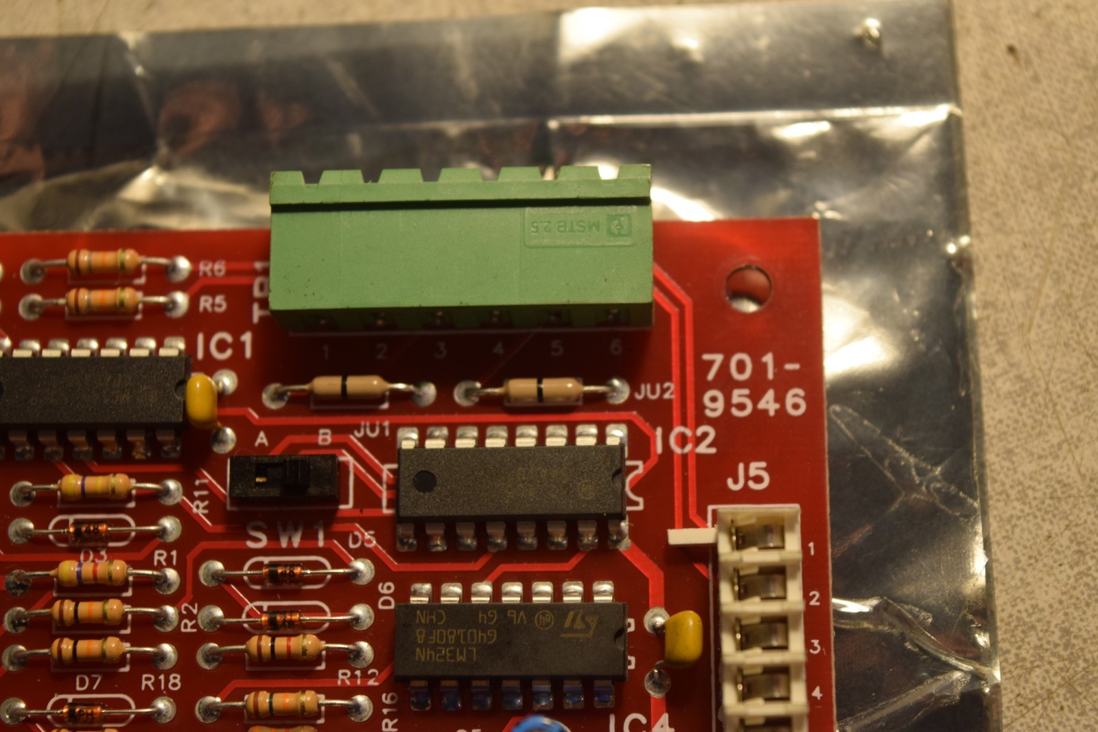Warner Electric 701-9546 E-E-2 94V-0 E157973 Board