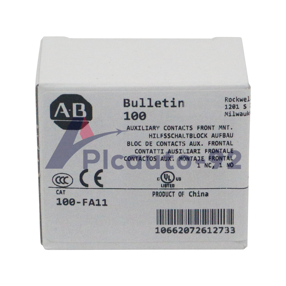 New Sealed 100-FA11 Allen Bradley Auxiliary Contact Block Front Mounting AB
