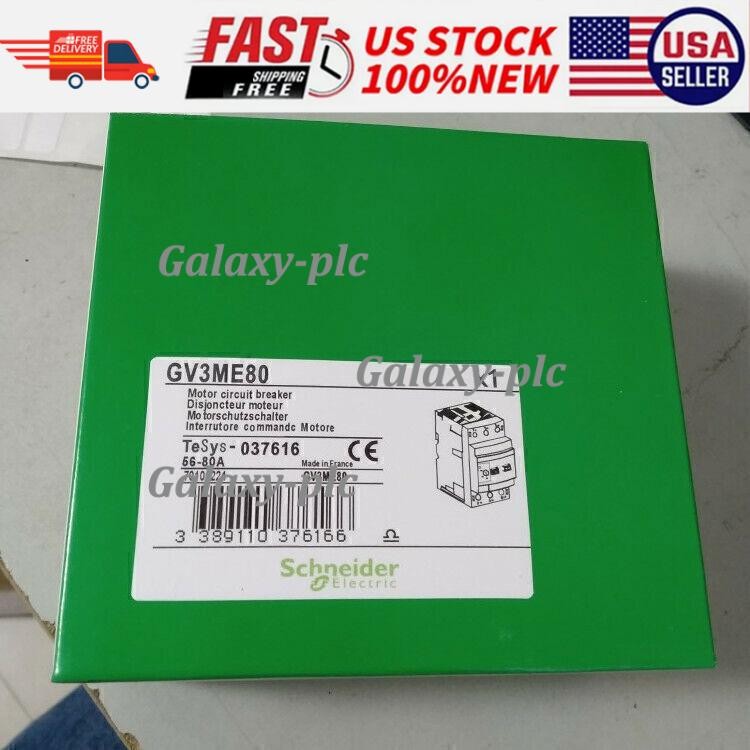 New Schneider GV3-ME80 Motor Circuit Breaker 56-80A GV3ME80 Shipping US Free TAX