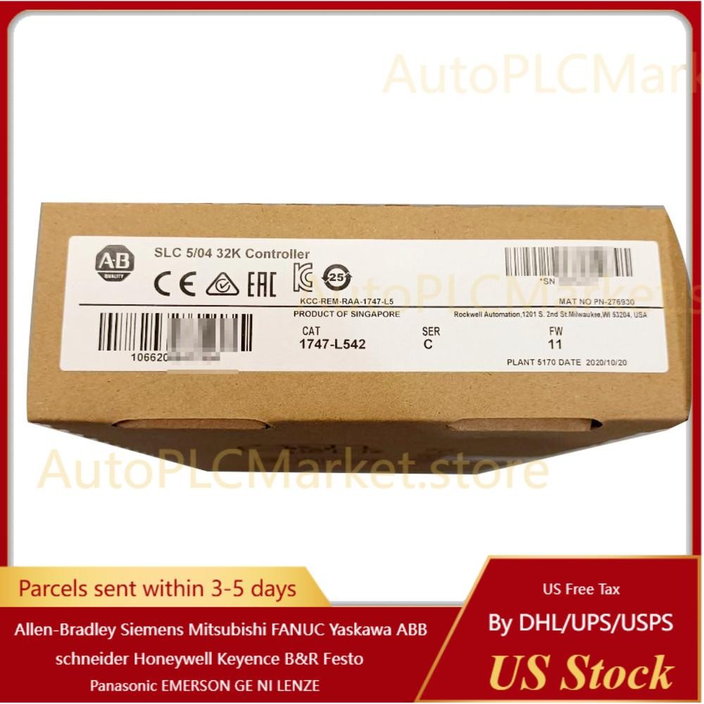 New Allen Bradley 1747-L542 SER C SLC 500 5/04 CPU PROCESSOR UNIT 1747L542