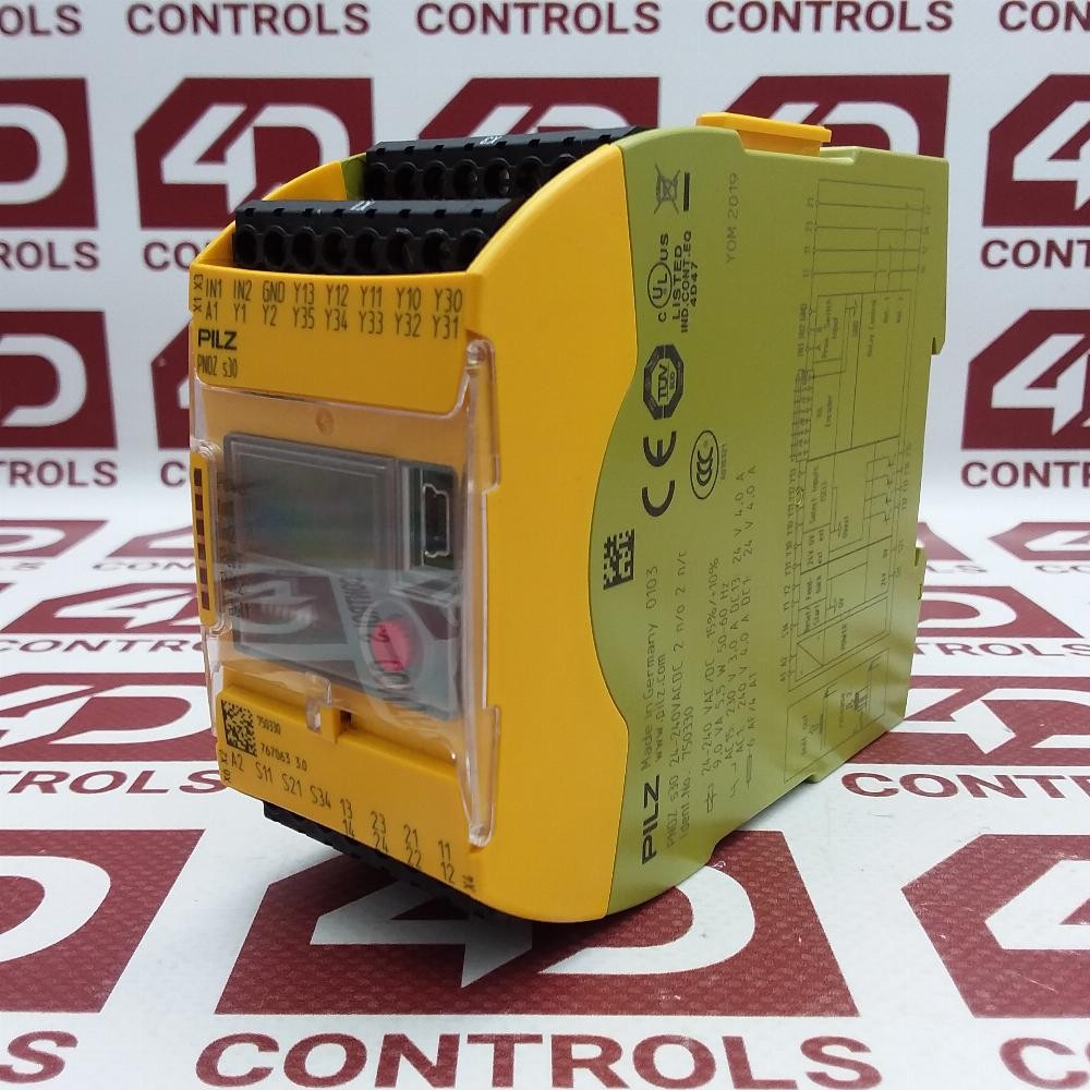 750330 | Pilz | (PNOZ S30 24-240VACDC 2N/O 2N/C), Standalone, Used