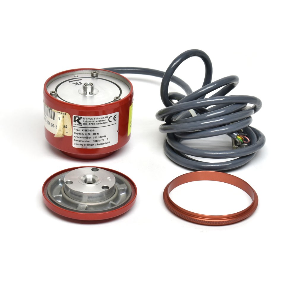 K-Tron K-SFT-60-S Load Cell Smart Force Transducer 600 N 1:8,000,000 3101-90044