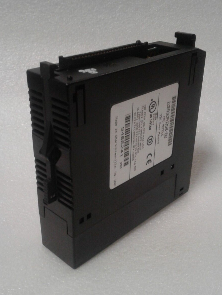 GE Fanuc IC693CPU350-BD CPU Module 32K User Memory – No Keys